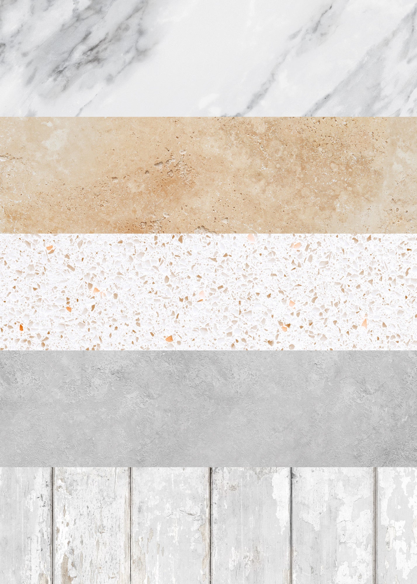 Top Textures Vinyl Backdrop Bundle for Product & Food Photography ...